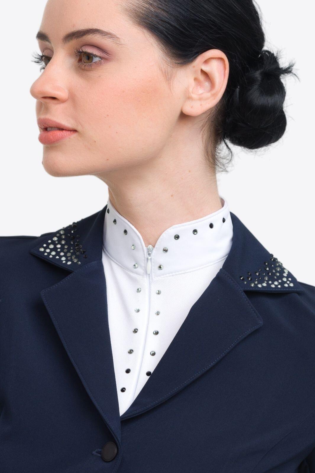 Kurtka jeździecka DIVA PURITY Softshell tech. odzież do pokazów jeździeckich 4/6