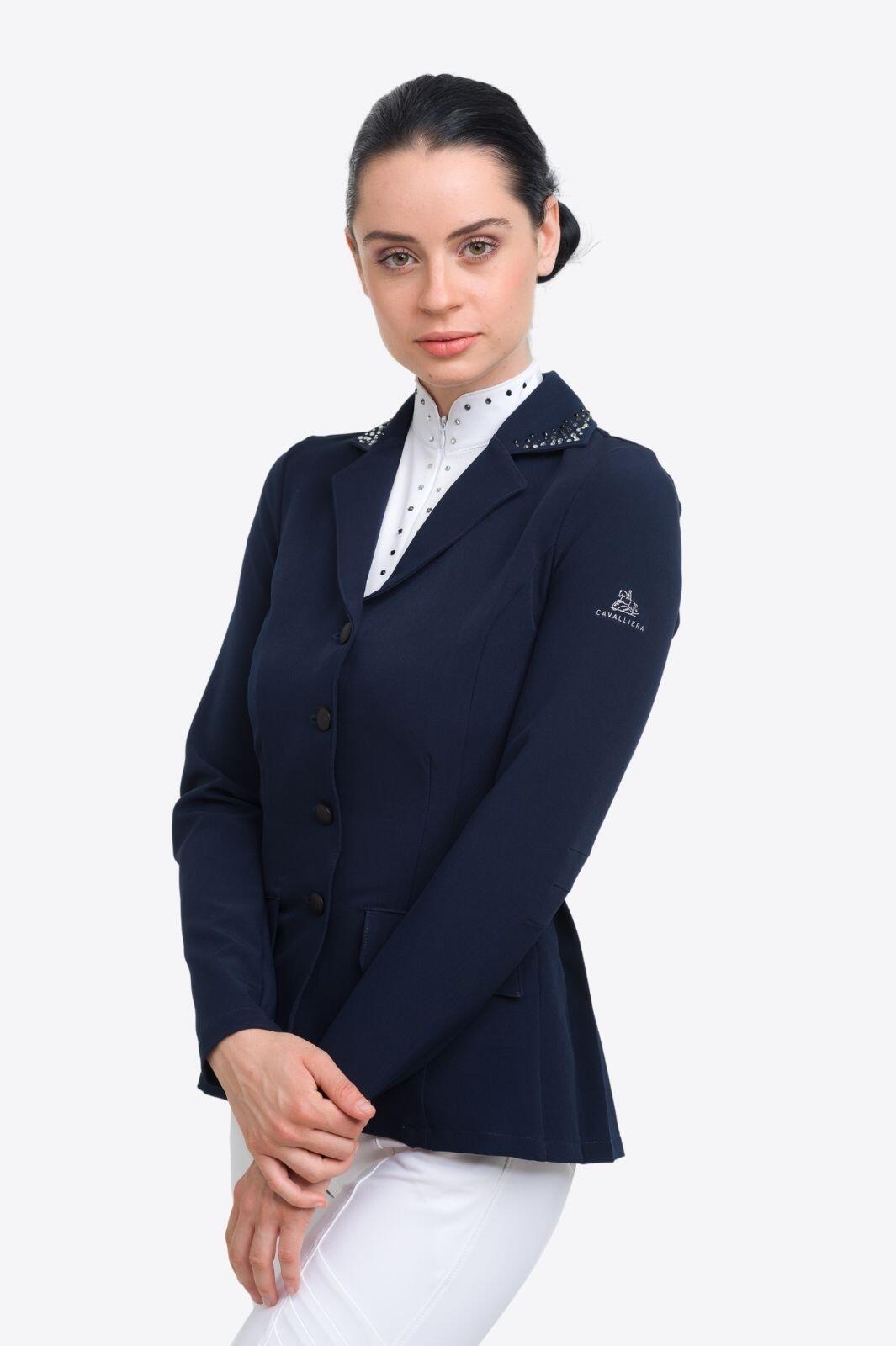 Kurtka jeździecka DIVA PURITY Softshell tech. odzież do pokazów jeździeckich 2/6