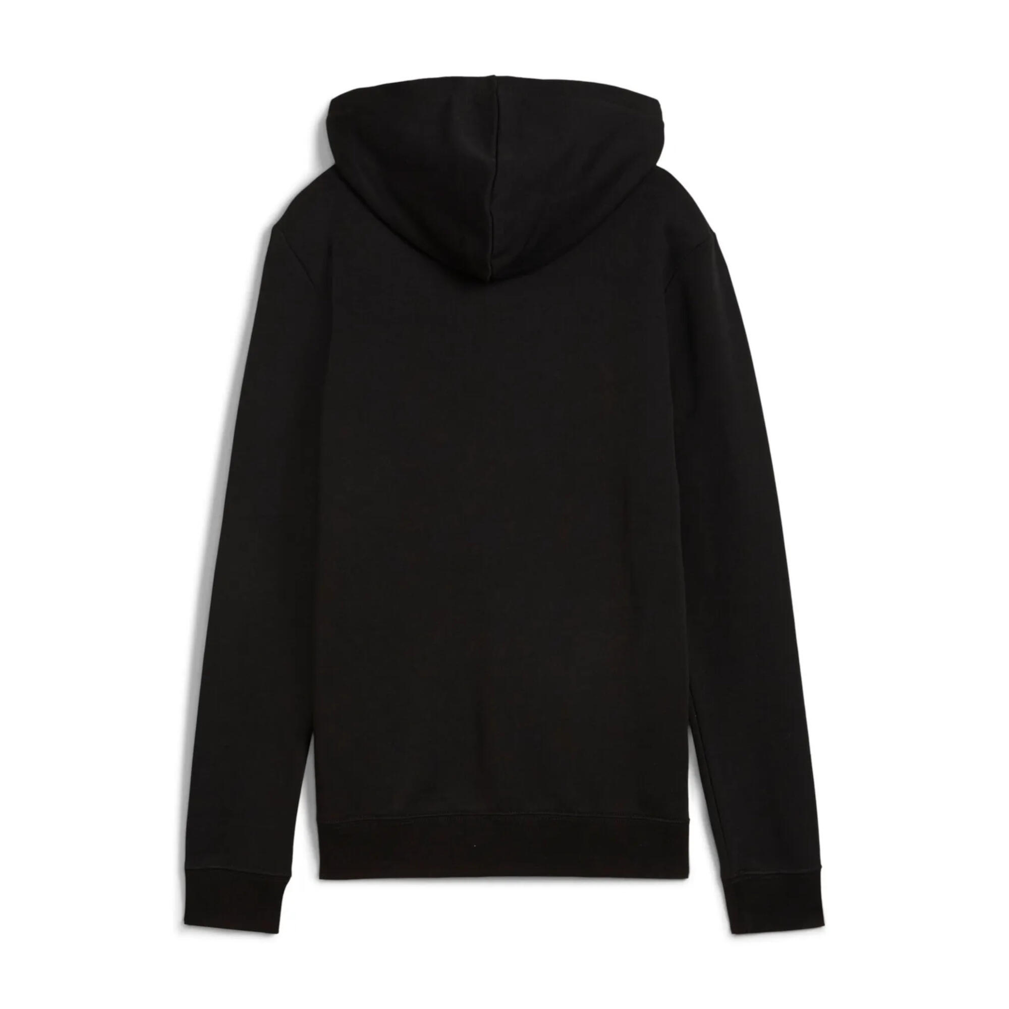 PUMA Ess No. 1 Logo Hoodie FL, Felpe con Cappuccio Donna, PUMA Black,XL 2/7