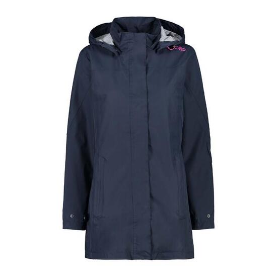 Veste imperméable à capuche avec boutons-pression femme CMP