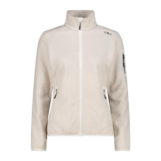 CMP Damen Jacke Knitted Melange Fleece Jacket 3H14746