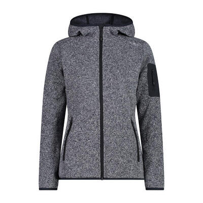 CMP Damen Jacke Knitted Melange Hoody 3H19826