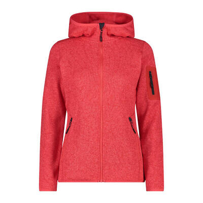Pile con cappuccio da donna CMP