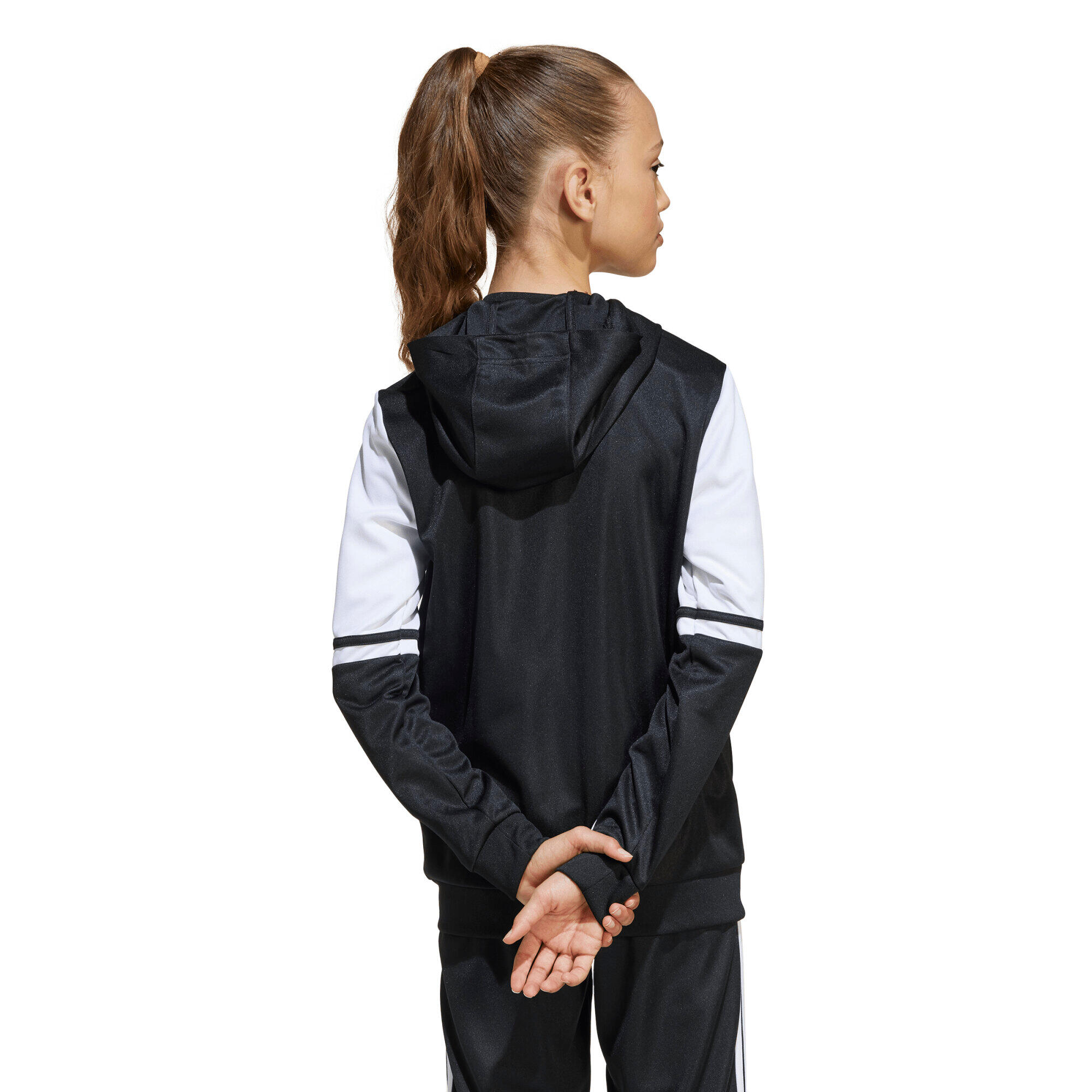 Veste de survêtement à capuche enfant adidas Squadra25 3/6