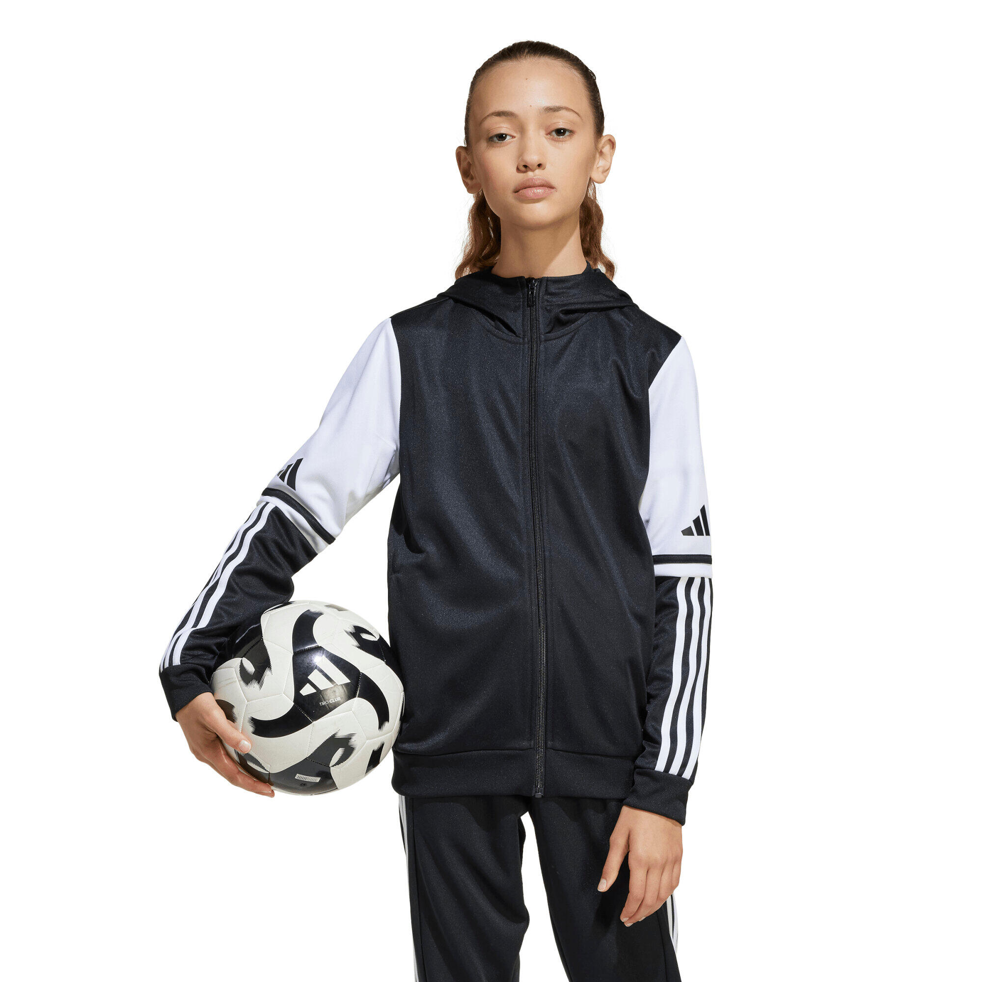 Veste de survêtement à capuche enfant adidas Squadra25 2/6