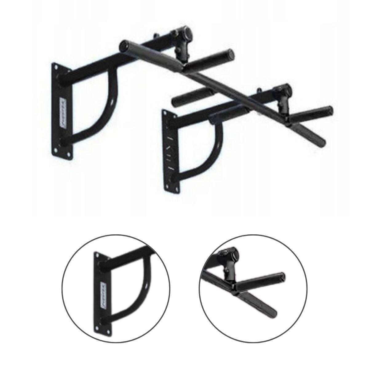 Tytan Barre de Traction Murale Noire 6/7