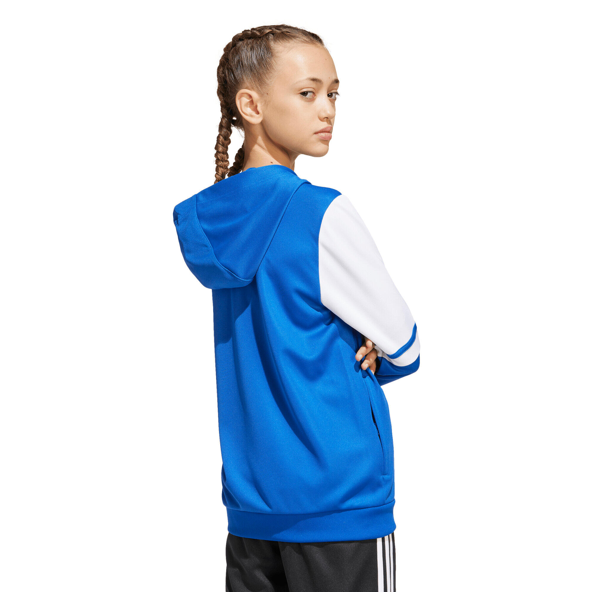 Giacca sportiva con cappuccio per bambini adidas Squadra25 3/7