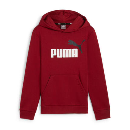 Sweatshirt à capuche bicolore enfant Puma Essentials+ Big Logo