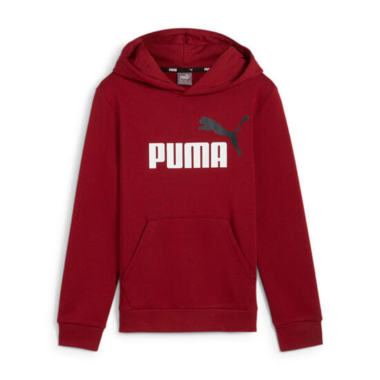 Sweatshirt à capuche bicolore enfant Puma Essentials+ Big Logo