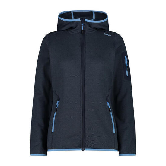 CMP Damen Jacke Knitted Melange Hoody 3H19826