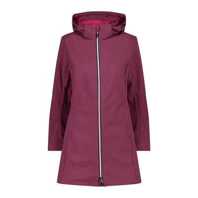 Dames parka met rits en capuchon cmp