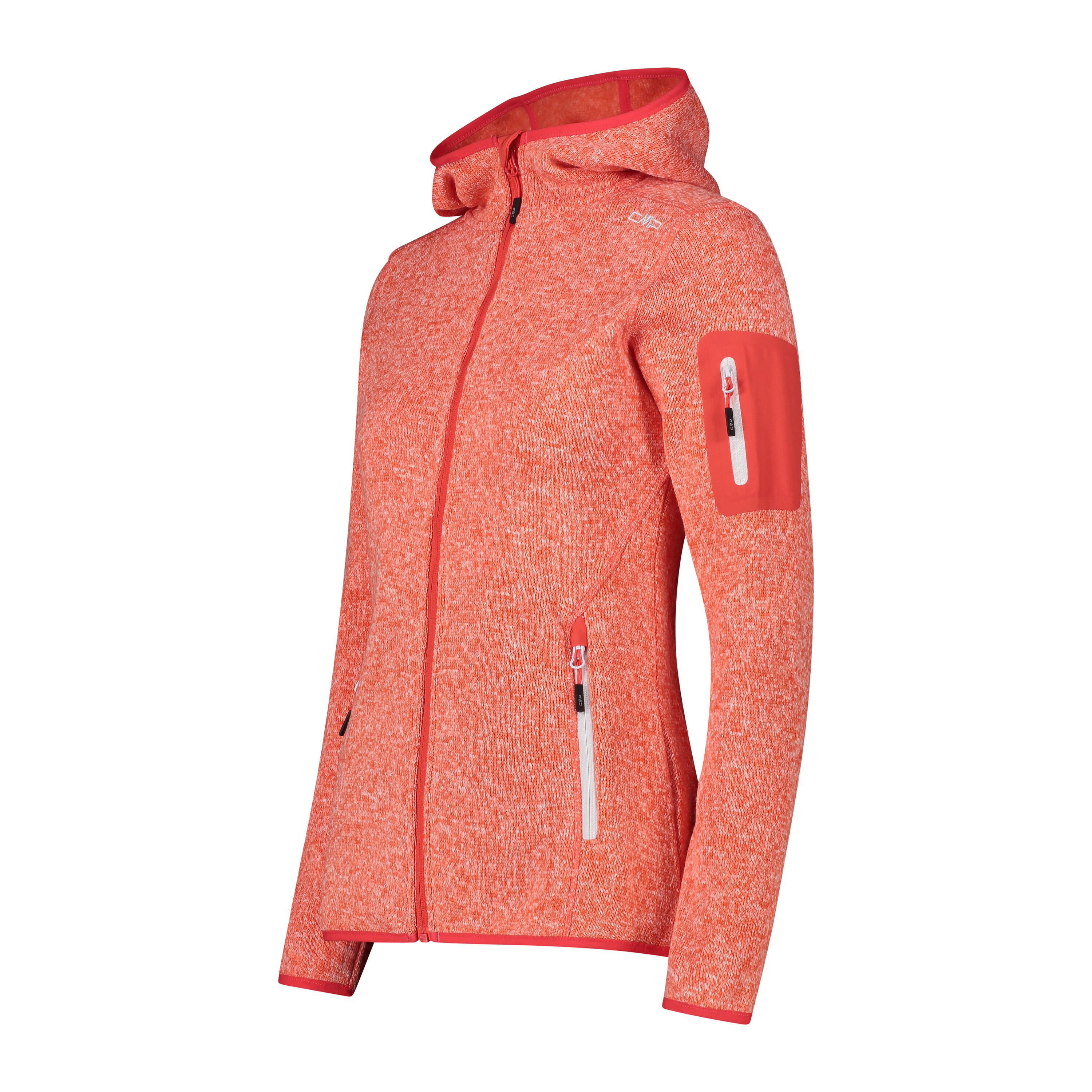 Women's hooded fleece CMP 3/6