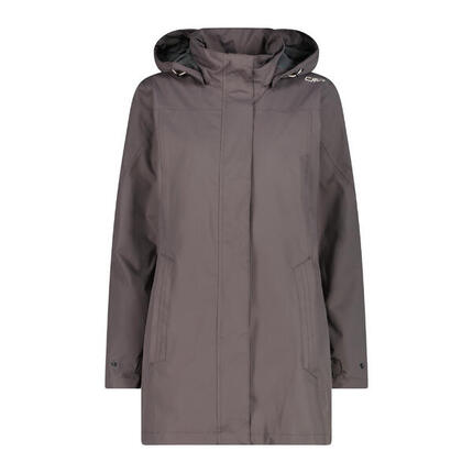 CMP Damen Regenjacke Woman Rain Jacket Button Hood 39X6646