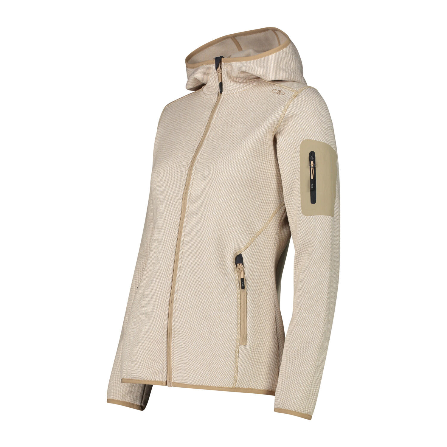 CMP Damen Jacke Knitted Melange Hoody 3H19826 5/5