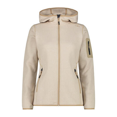 CMP Damen Jacke Knitted Melange Hoody 3H19826