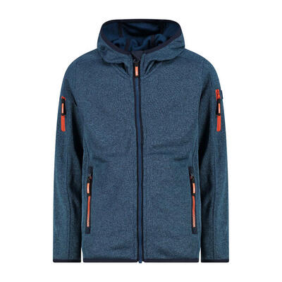 Kinder fleece met capuchon cmp