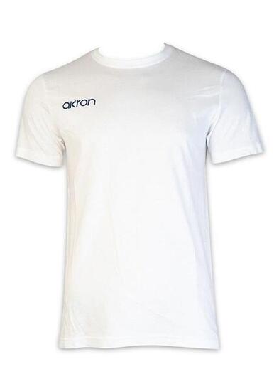 Akron T-shirt unisexe en coton Lena - Blanc