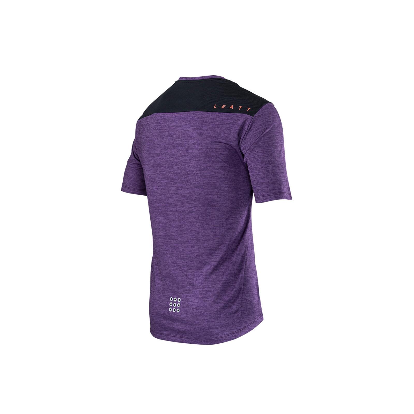 Maillot VTT Trail 1.0 ventilé avec inserts en tissu Purple Ice-Yarn pour homme 2/6