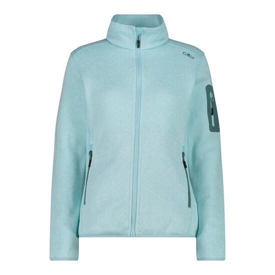 CMP Damen Jacke Knitted Melange Fleece Jacket 3H14746