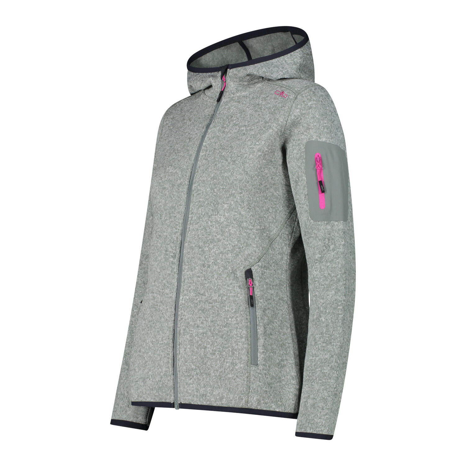 CMP Damen Jacke Knitted Melange Hoody 3H19826 5/5