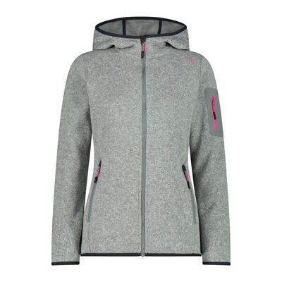 CMP Damen Jacke Knitted Melange Hoody 3H19826