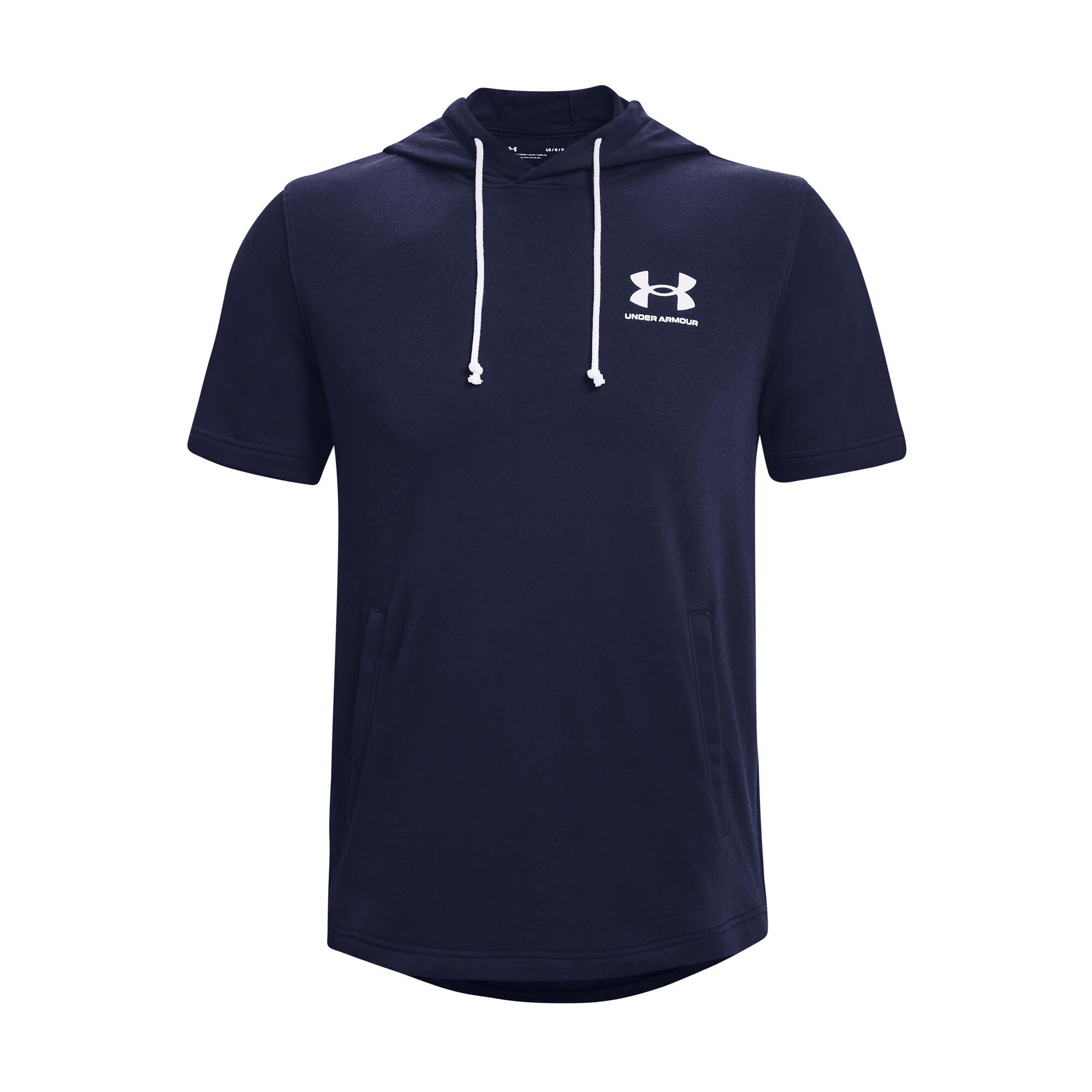 Koszulka sportowa męska Under Armour Rival Terry Lc Ss Hd
