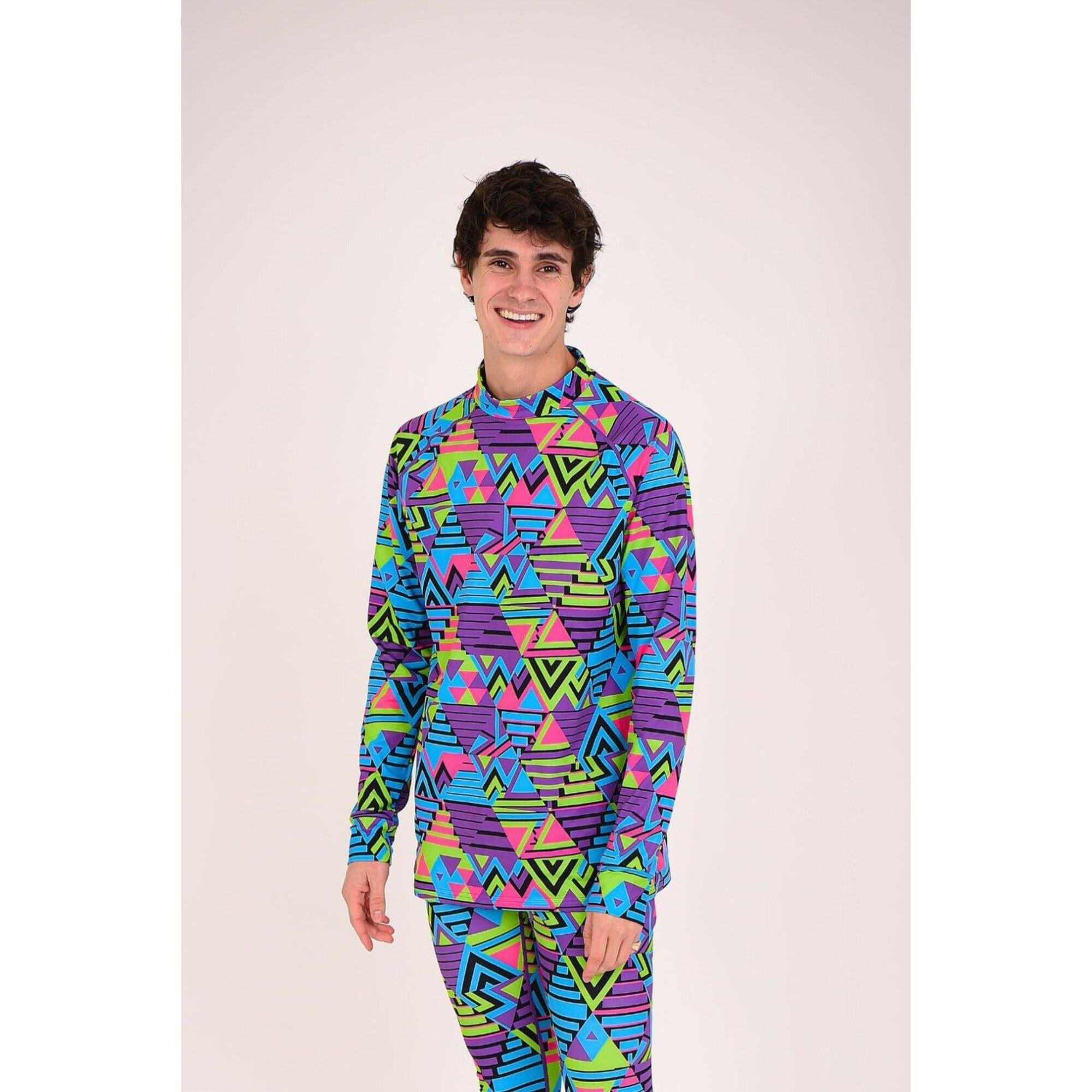 Oosc - Haut De Base Future Shock Pour Hommes - Sweat-shirt - Multicolore|rose|vert - 36 Xs - Decathlon