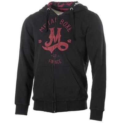 Hooded sweatshirt metal boxe m