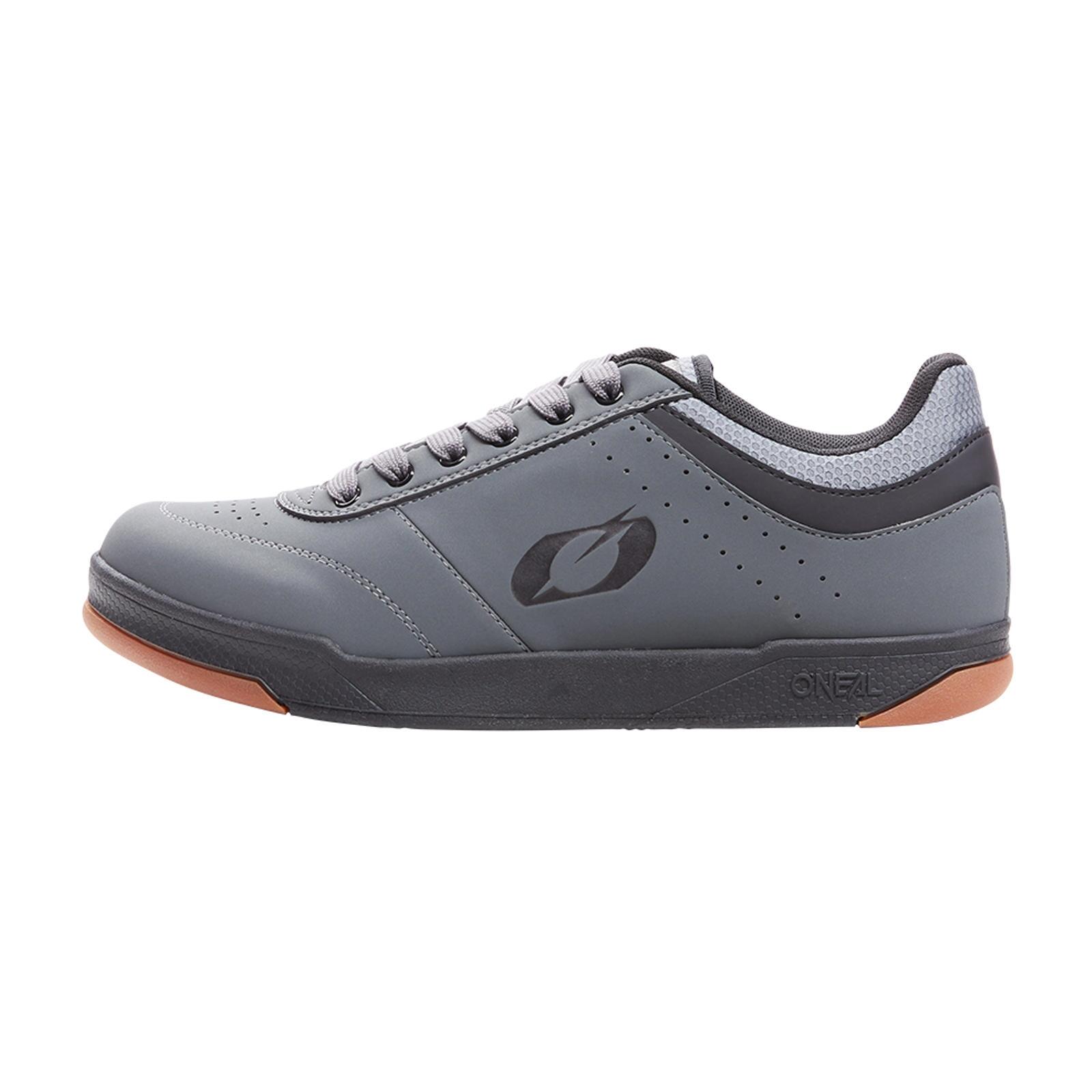 Paire de Chaussures VTT O'Neal PUMPS FLAT V.22 Gris/Noir 3/4