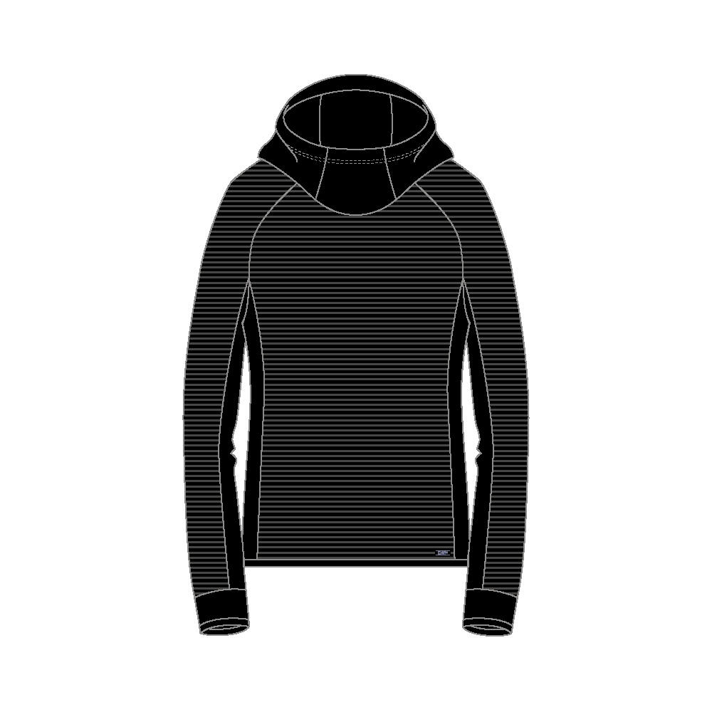 CMP CMP Damen Kapuzenpullover Woman Fix Hood Sweat 33G0576