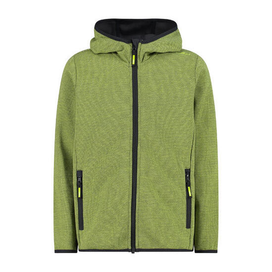CMP Jungen Fleecejacke Kid Jacket Fix Hood 34H6394