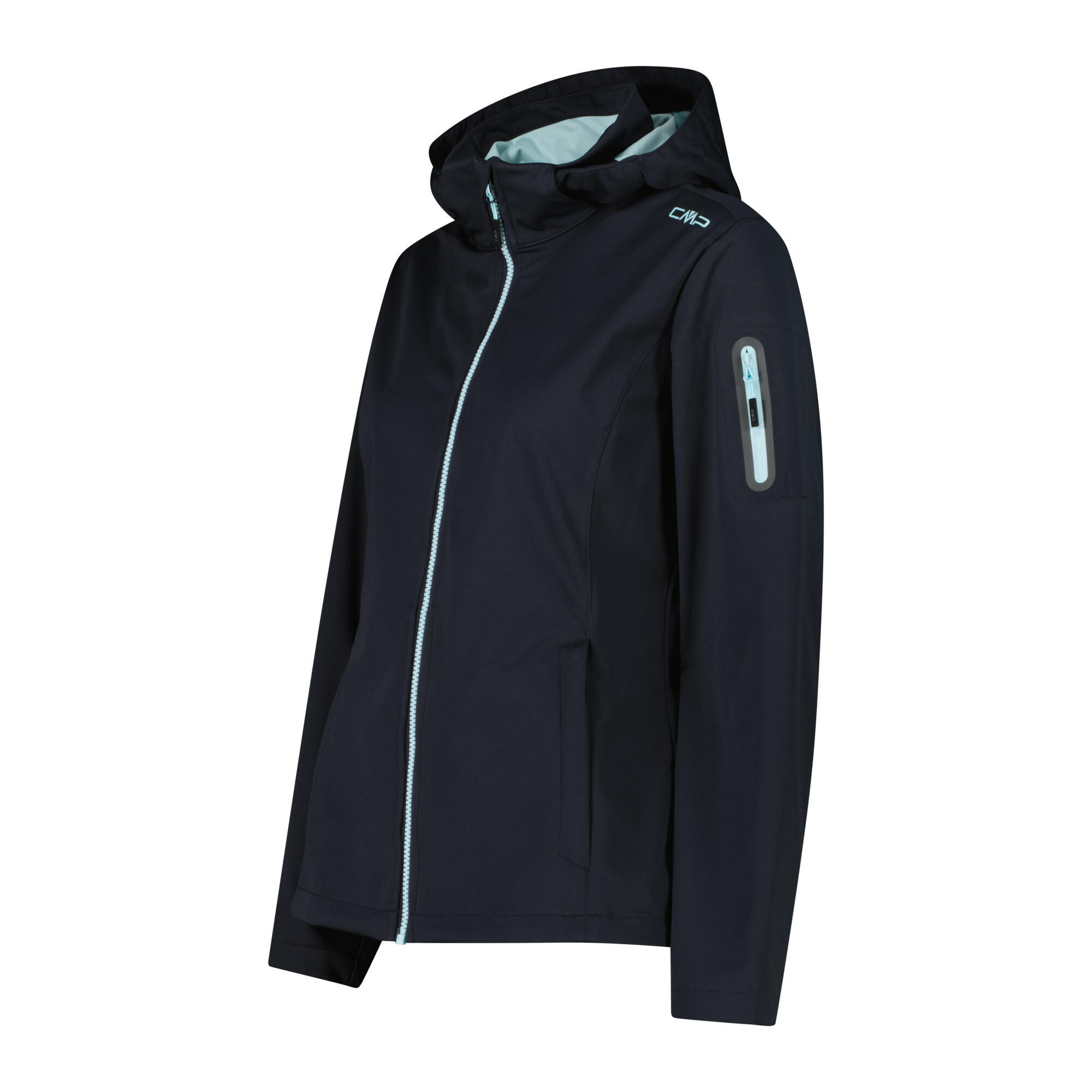 Chaqueta de senderismo con capucha para mujer CMP 3/3
