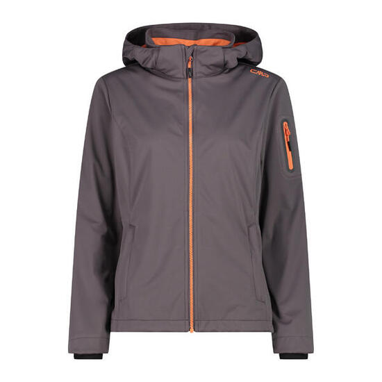 CMP Damen Softshelljacke Woman Jacket Zip Hood 39A5016