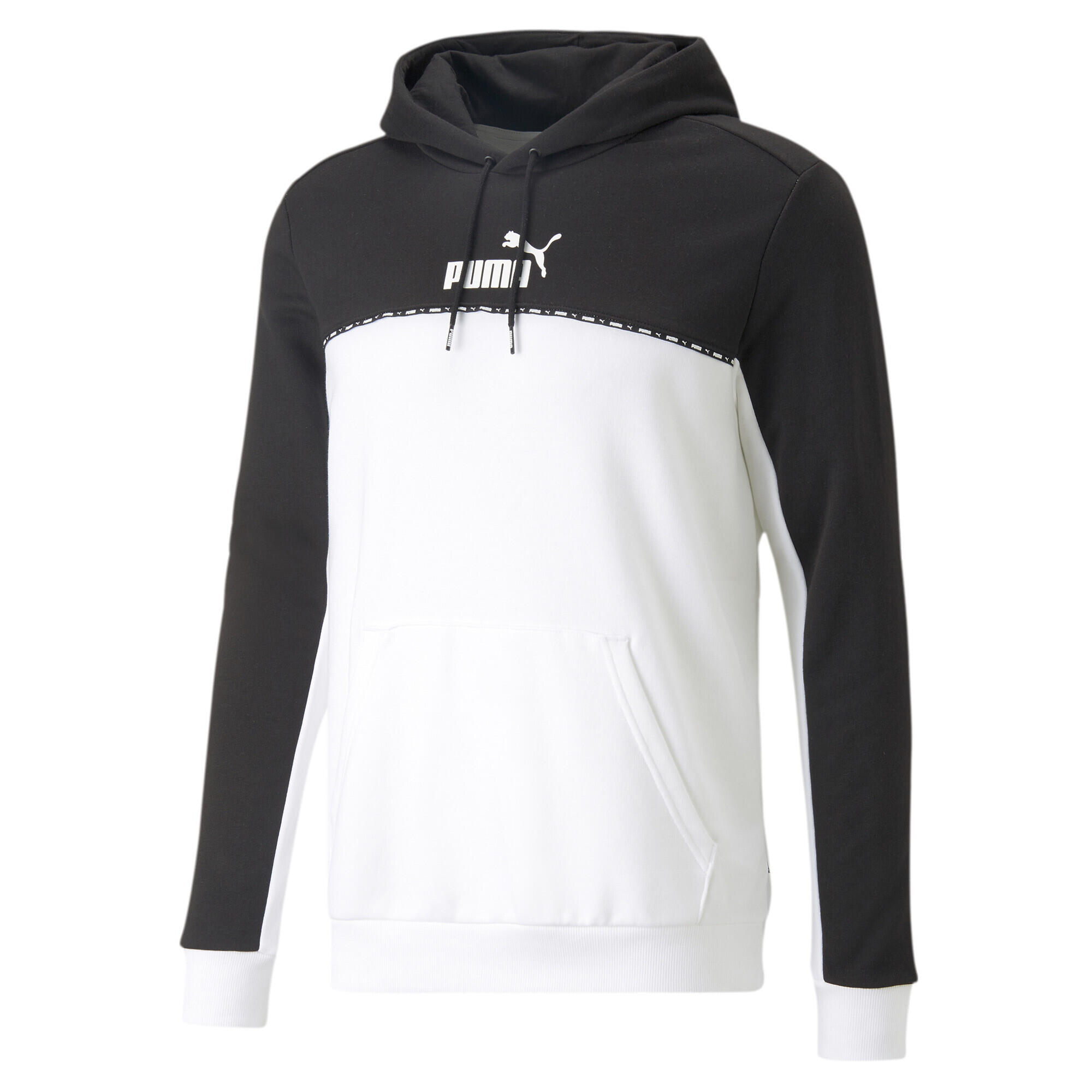 Puma - Sweat À Capuche Puma Modèle 675173-01 Pour Homme - Sweat-shirt - Blanc|noir - Decathlon