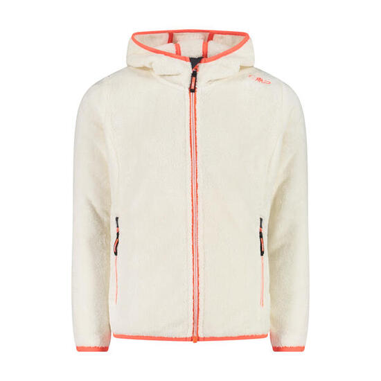 CMP Mädchen Fleecejacke Girl Jacket Fix Hood 38P1455