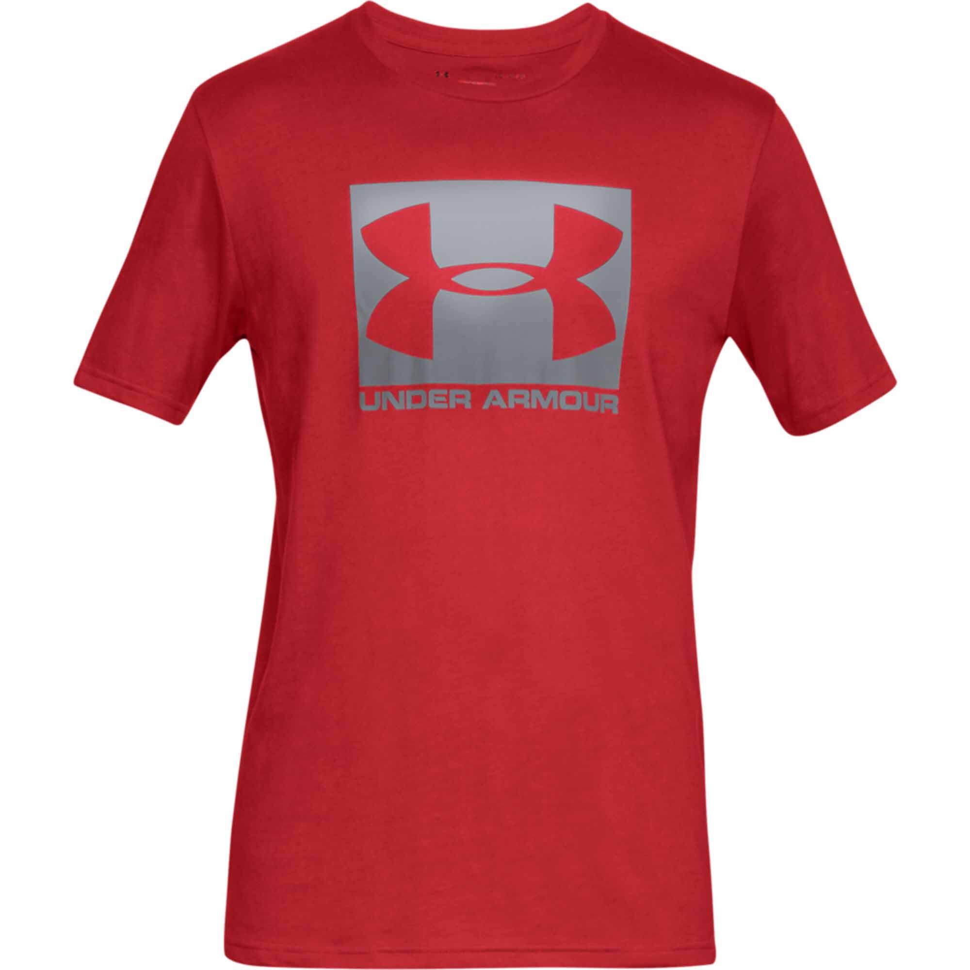 Camiseta de Manga Corta Hombre Under Armour 1329581 600 Rojo 1/5