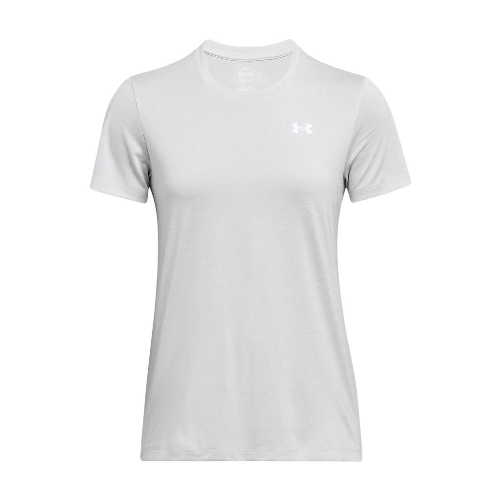 Under Armour Women's Tech Light Grey T-Shirt