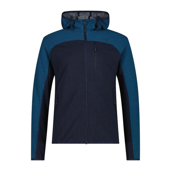 Dehnbare Kapuzen-Sweatshirt aus Fleece CMP