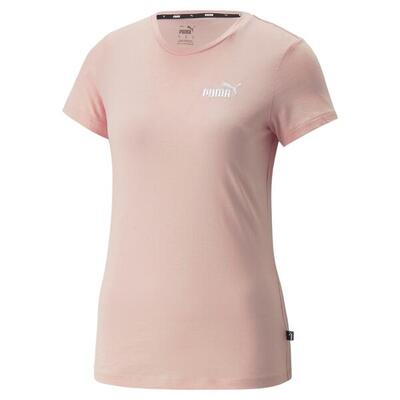 Dames-t-shirt met korte mouwen puma licht roze