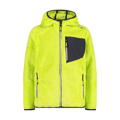 CMP Jungen Fleecejacke Fix Hood Jacket 31P1504