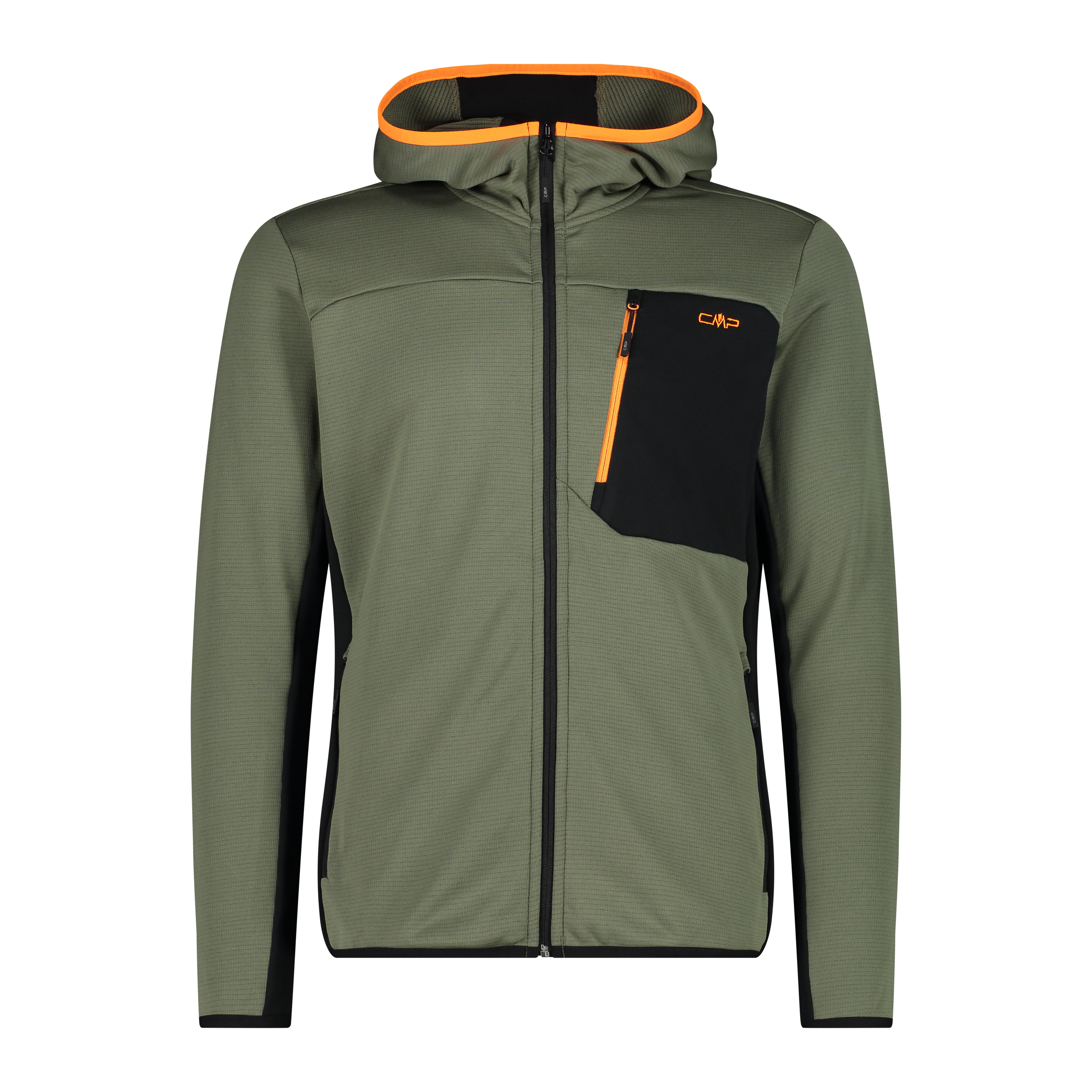 Cmp - Veste Hybride Homme Cmp 34g1527 - Polaire - Vert - 50 - Decathlon