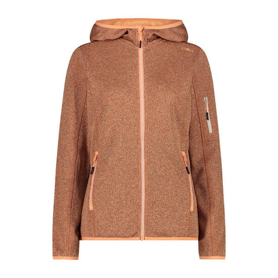 Felpa con cappuccio da donna CMP Knit-Tech