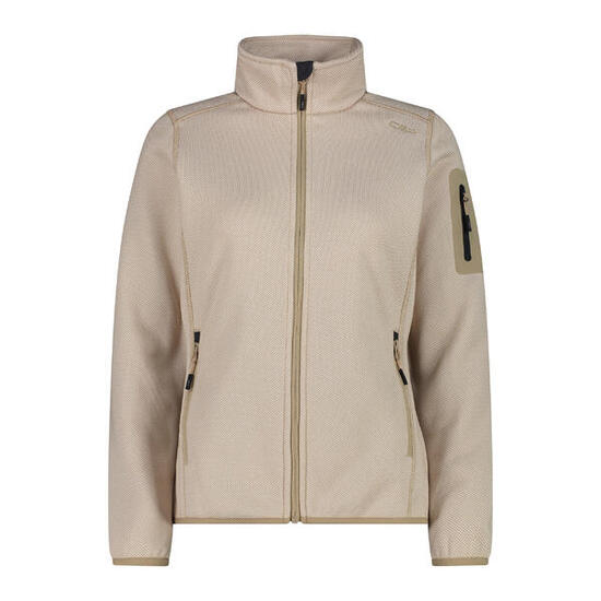 CMP Damen Jacke Knitted Melange Fleece Jacket 3H14746