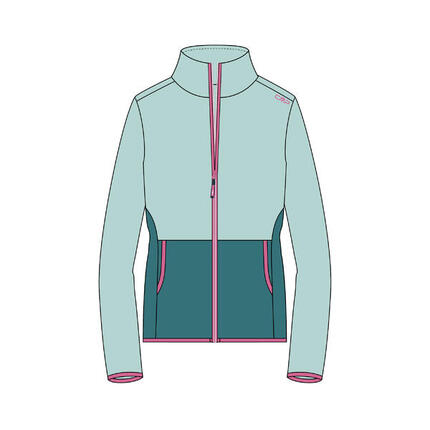 CMP Mädchen Fleecejacke KID G JACKET 33H4315