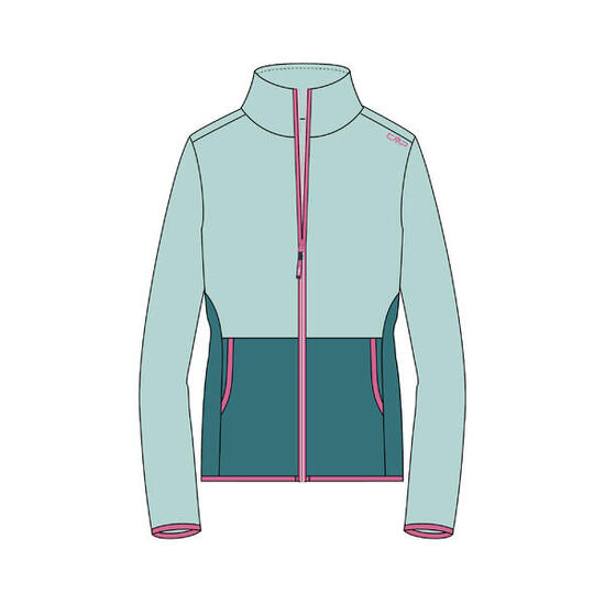 CMP Mädchen Fleecejacke KID G JACKET 33H4315