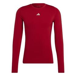 T-shirt à manches longues Adidas Techfit Aeroready pour homme
