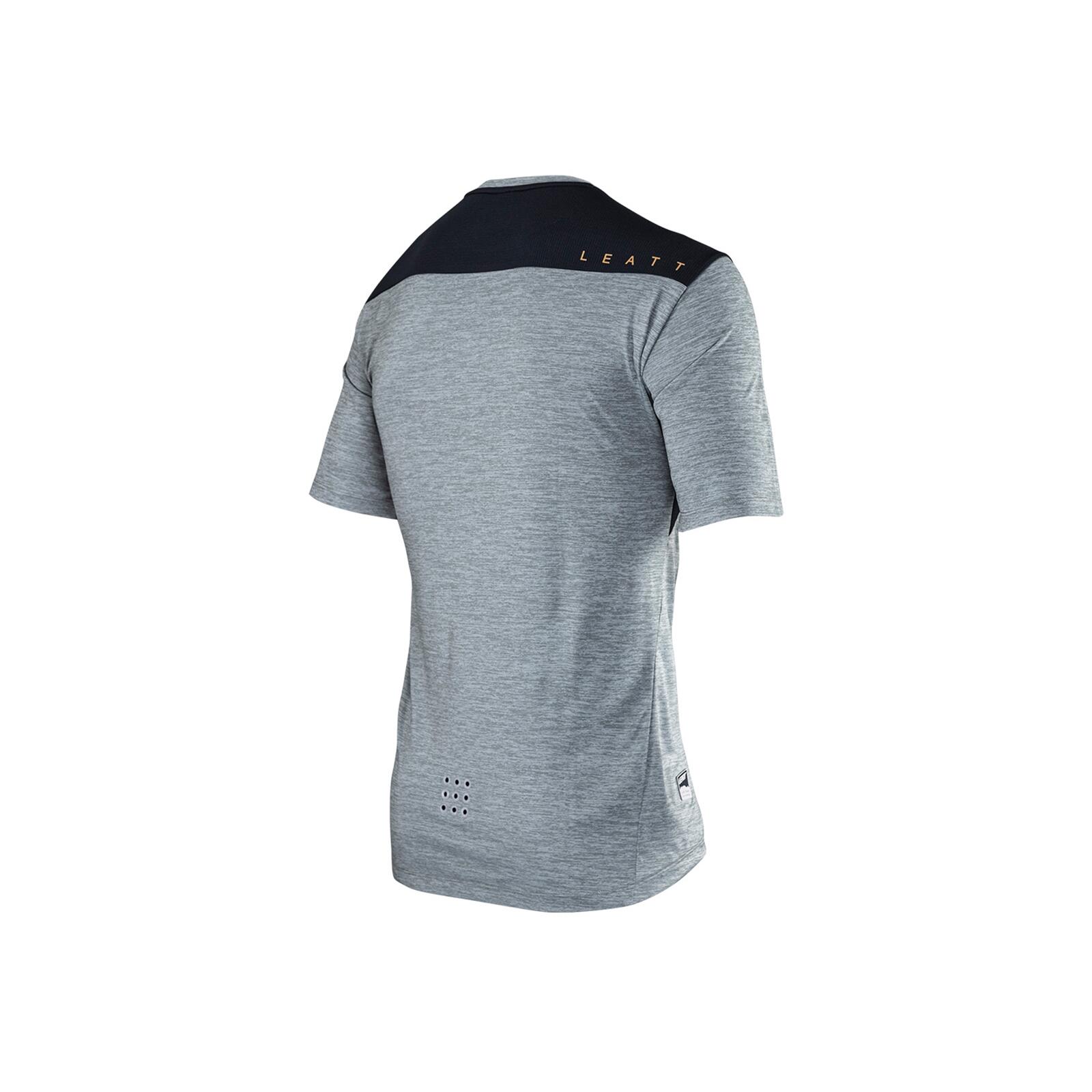 Maglia MTB Trail 1.0 ventilata e con inserti in tessuto Ice-Yarn Grigio Uomo 2/6