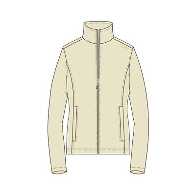 Damesfleece met rits cmp arctic
