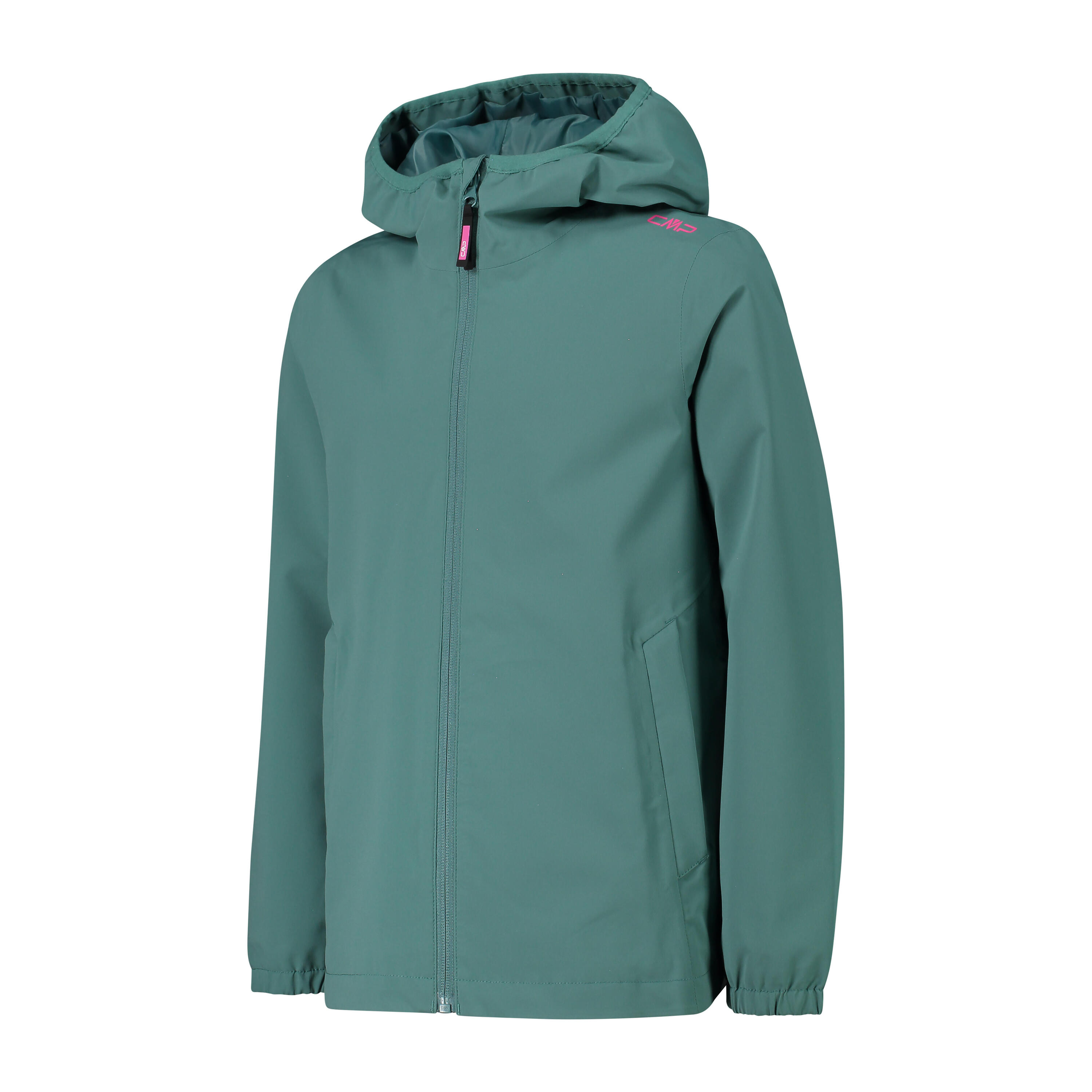 Veste imperméable à capuche fixe fille CMP 3/4