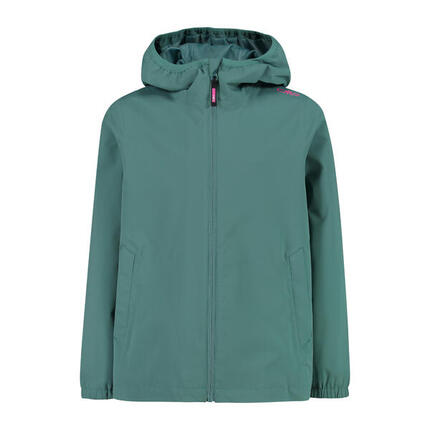 Veste imperméable à capuche fixe fille CMP